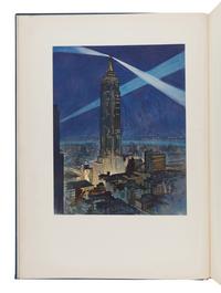 [ARCHITECTURE & DESIGN]. BAILEY, Vernon Howe (1874-1953). Empire State. A Pictorial Record of Its Construction. New York: William Edwin Rudge, 1931.