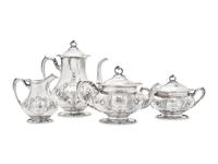 An American Silver Four-Piece Tea and Coffee Service