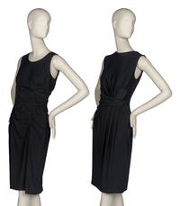 Two Little Black Dresses by Prada and Salvatore Ferragamo