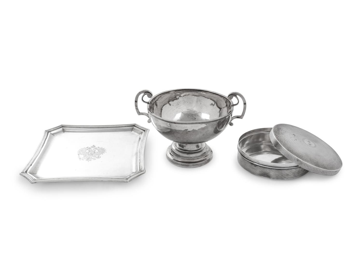 Three Continental Table Articles