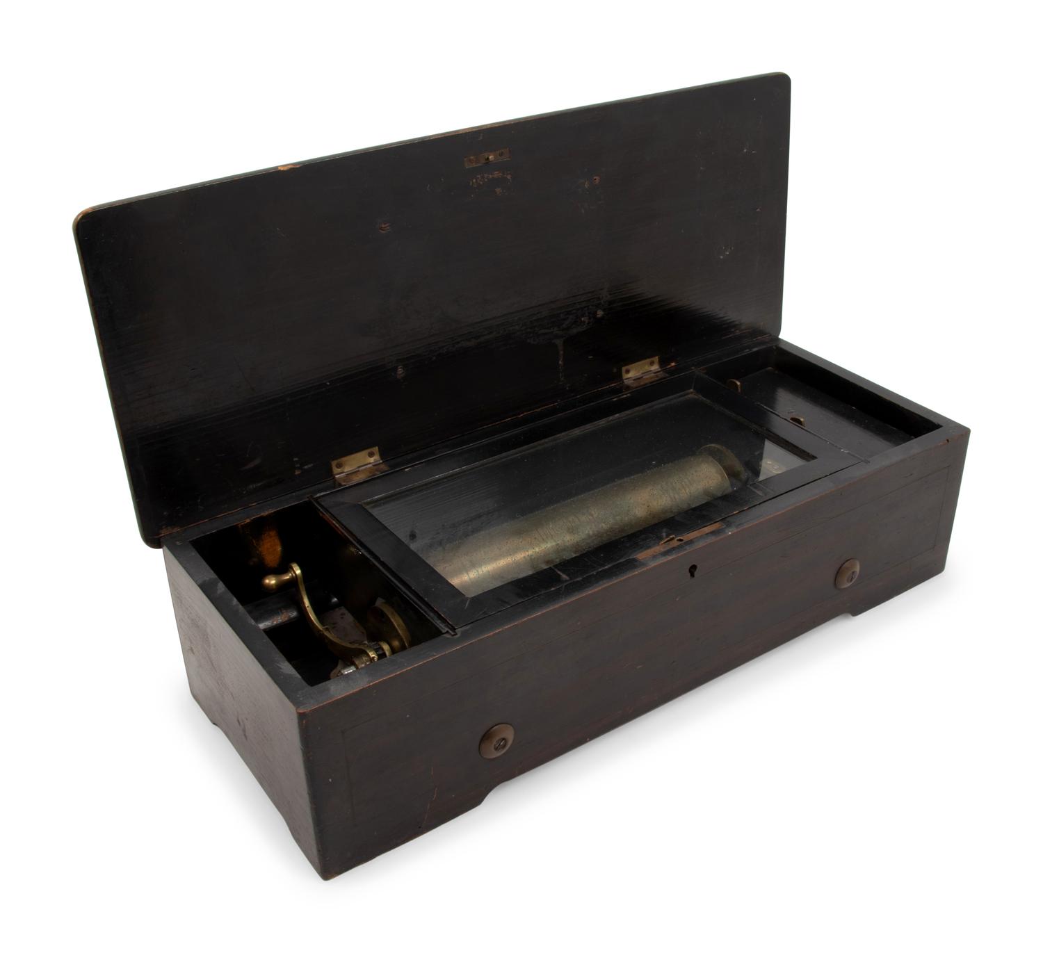 A Swiss Cylinder Music Box