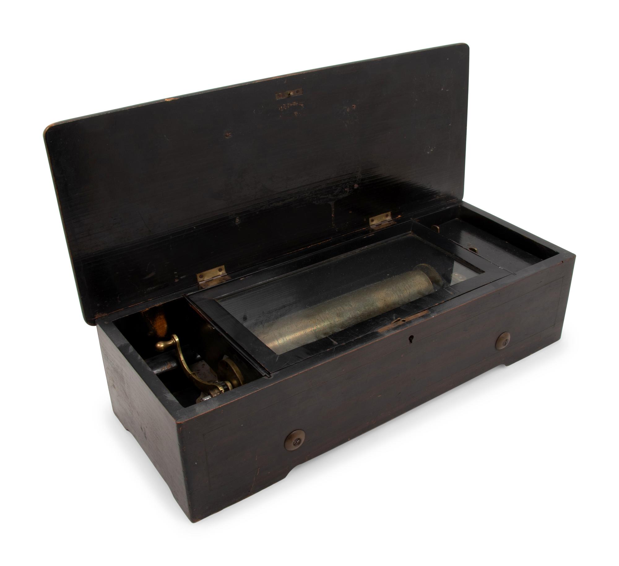 A Swiss Cylinder Music Box