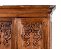 A Mexican Carved Wardrobe
