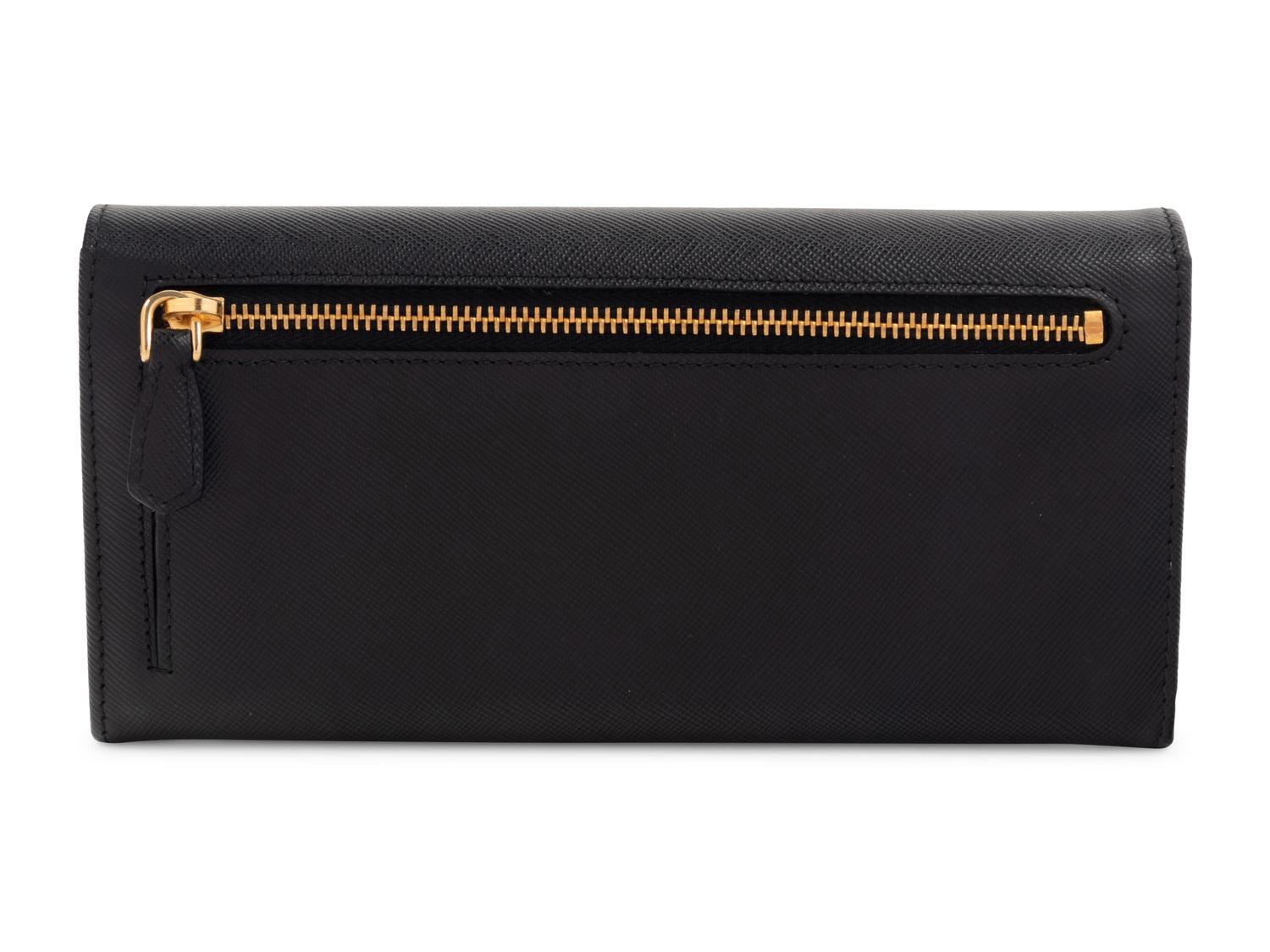 Prada Large Saffiano Wallet, 2014