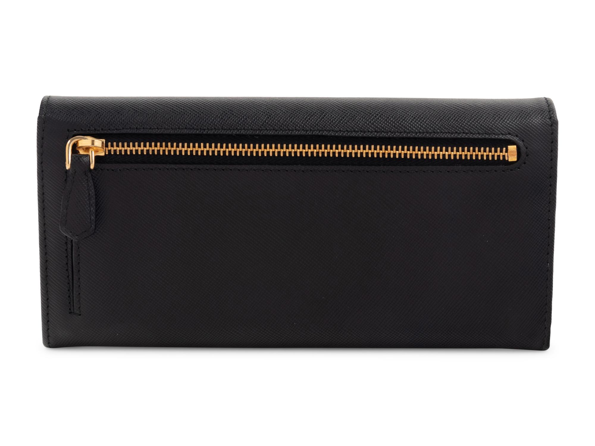 Prada Large Saffiano Wallet, 2014