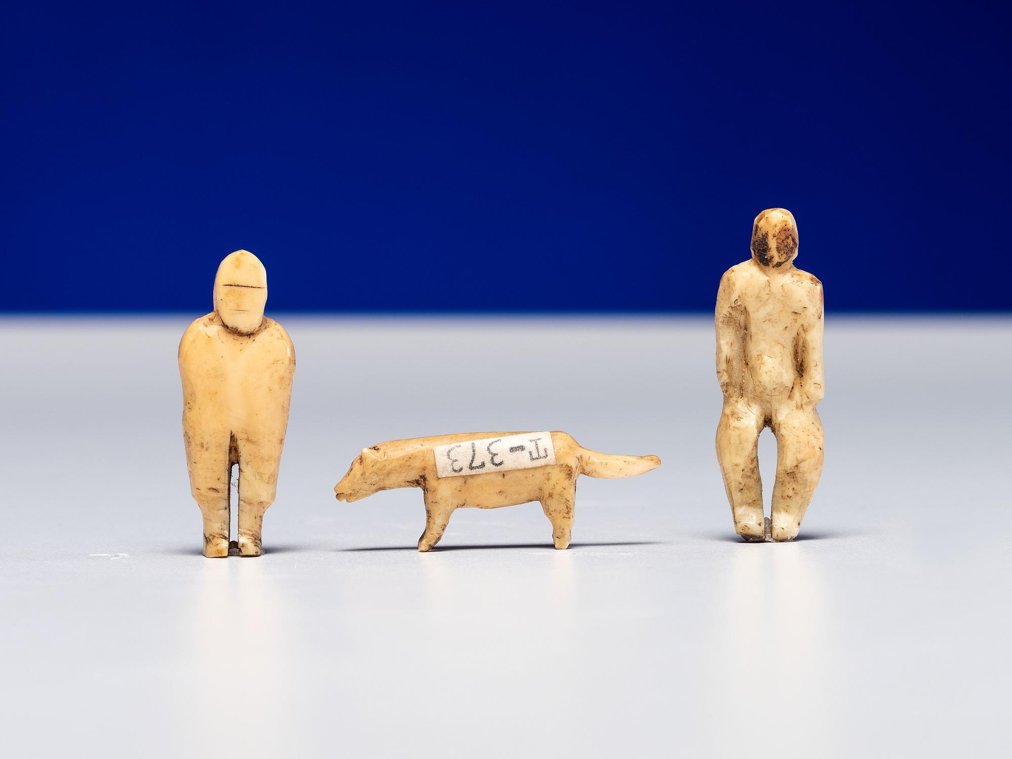 Inupiat Decorated Buttons, Toggles, and Figures