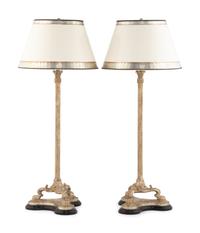 A Pair of Ebanista Aris Table Lamps