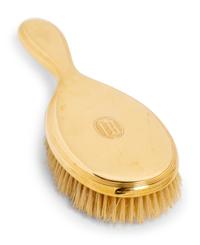 A Tiffany and Co. 18-Karat Yellow Gold Brush