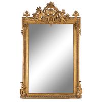 A French Giltwood Mirror