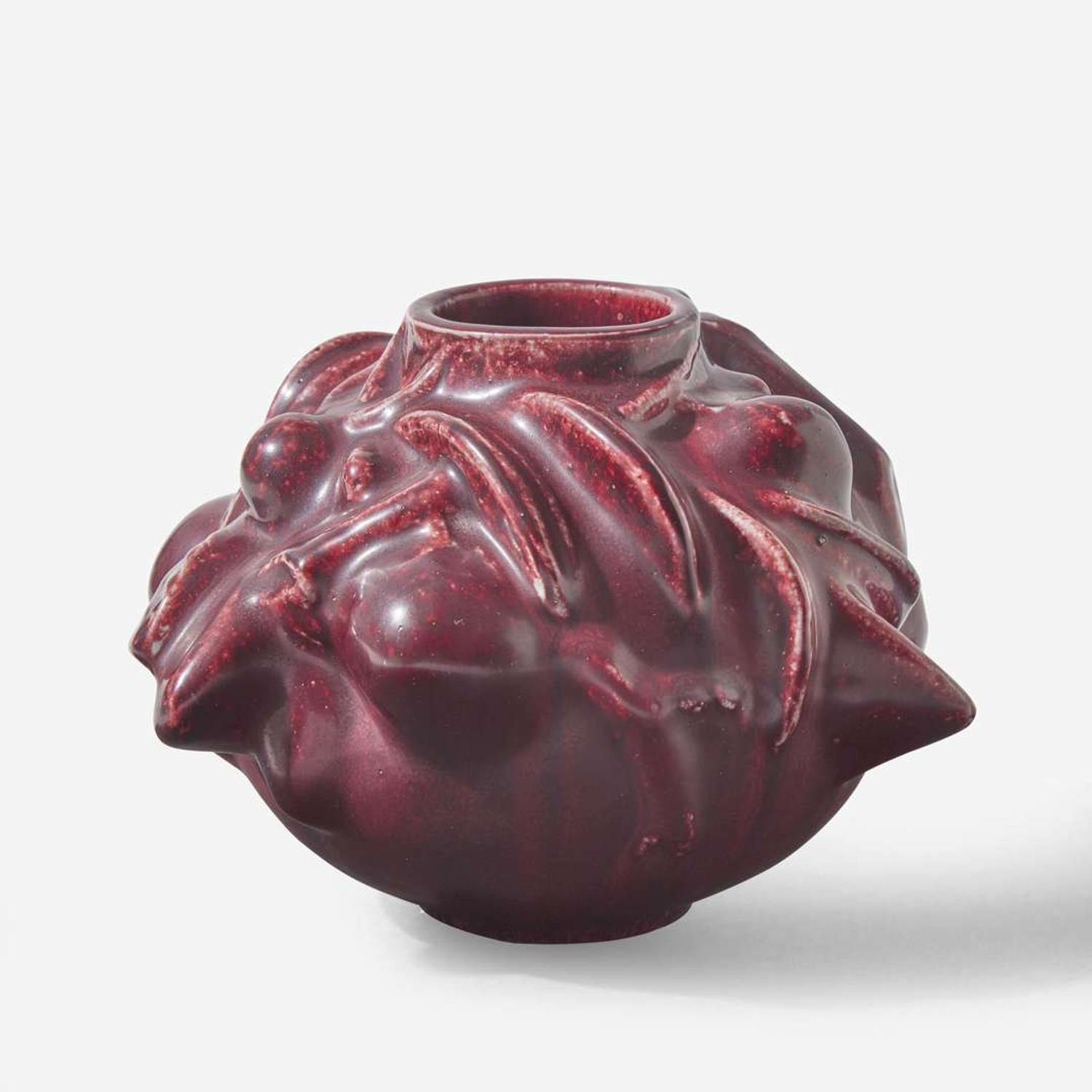 Axel Salto (Danish, 1889-1961) Budding Fruits Vase, Royal Copenhagen, Denmark, c. 1950