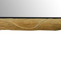 A Carved Wood Faux Bois Table 66.5" W x 53" D x 28.5" H — France, Mid-20th Century