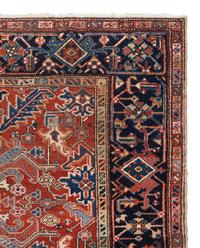 A Heriz Wool Rug