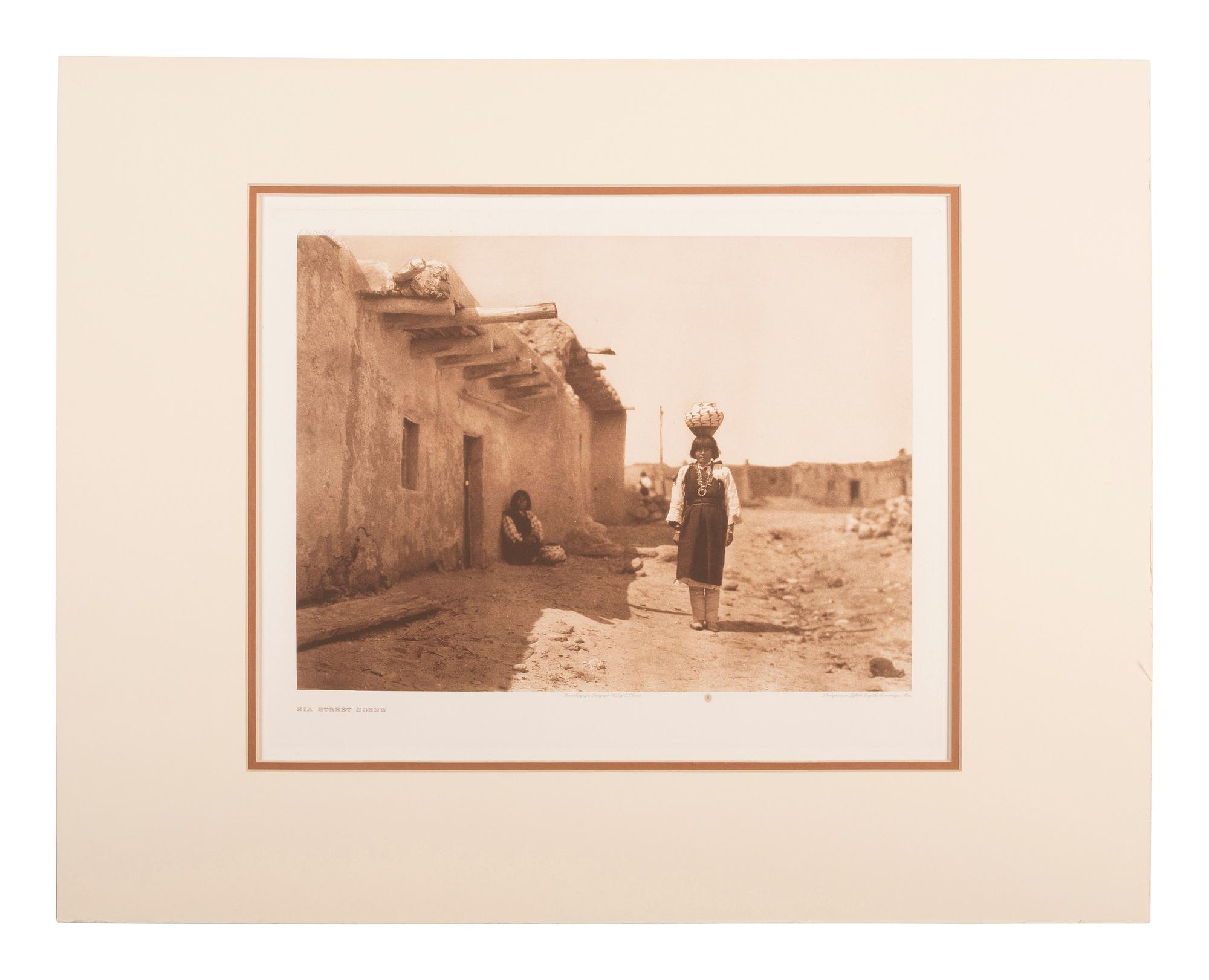 CURTIS, Edward (1868-1952). A group of 25 portfolio photogravures from the North American Indian.
