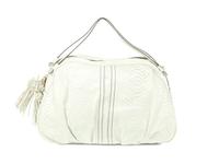 Valentino White Python Tote