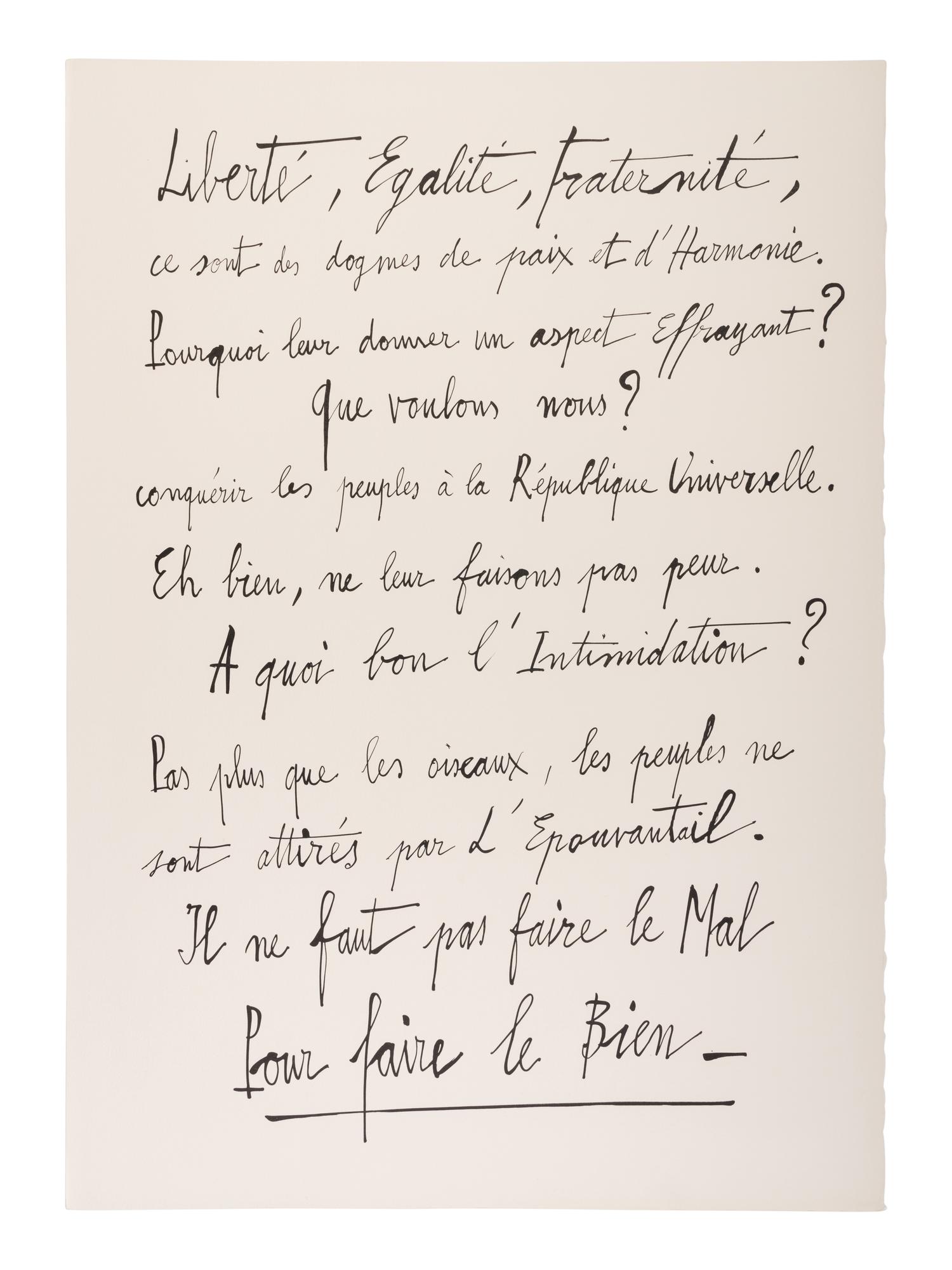 La Révolution Française 1789 (complete portfolio of ten, with text pages and portfolio case), 1977
