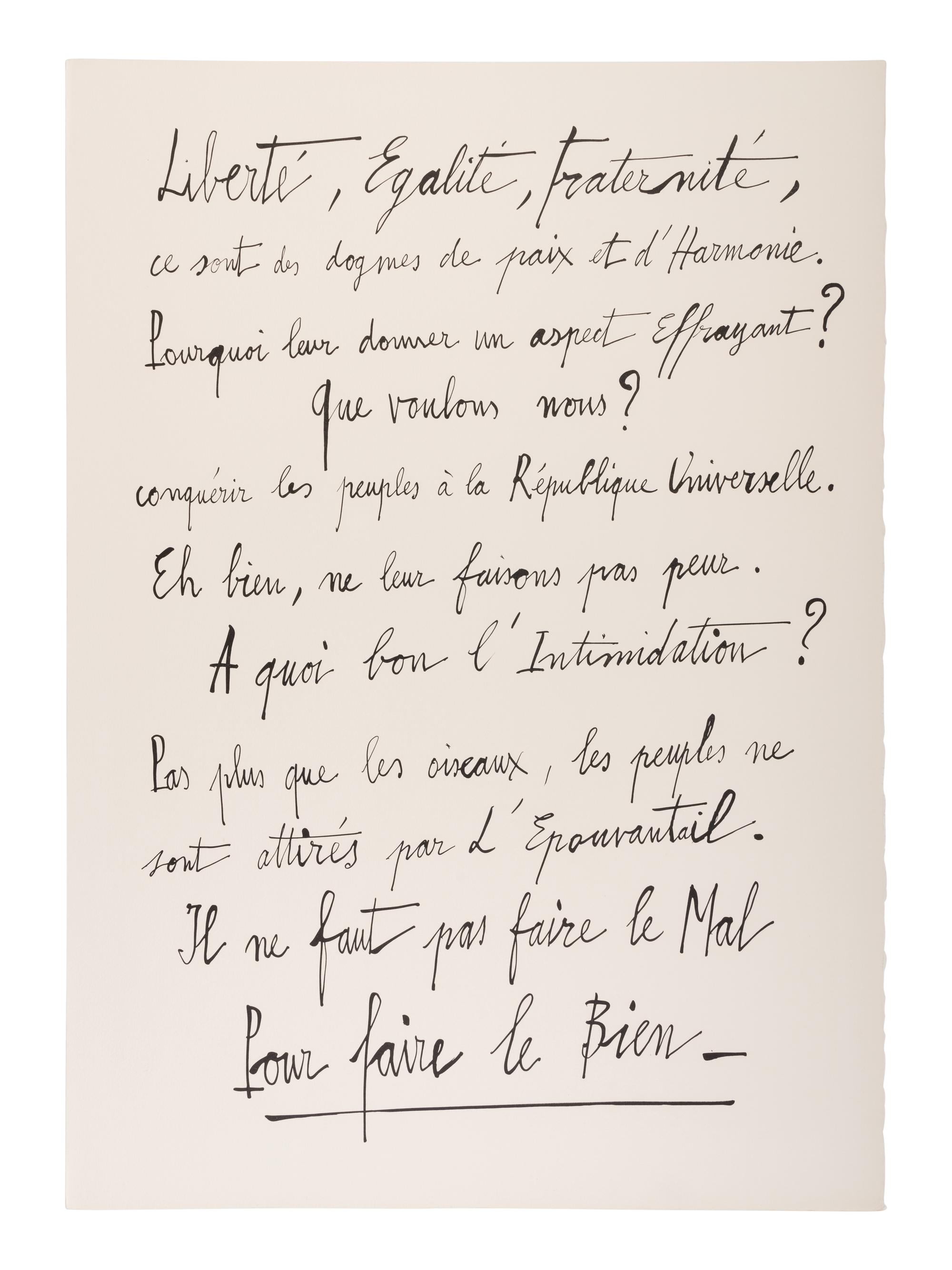 La Révolution Française 1789 (complete portfolio of ten, with text pages and portfolio case), 1977