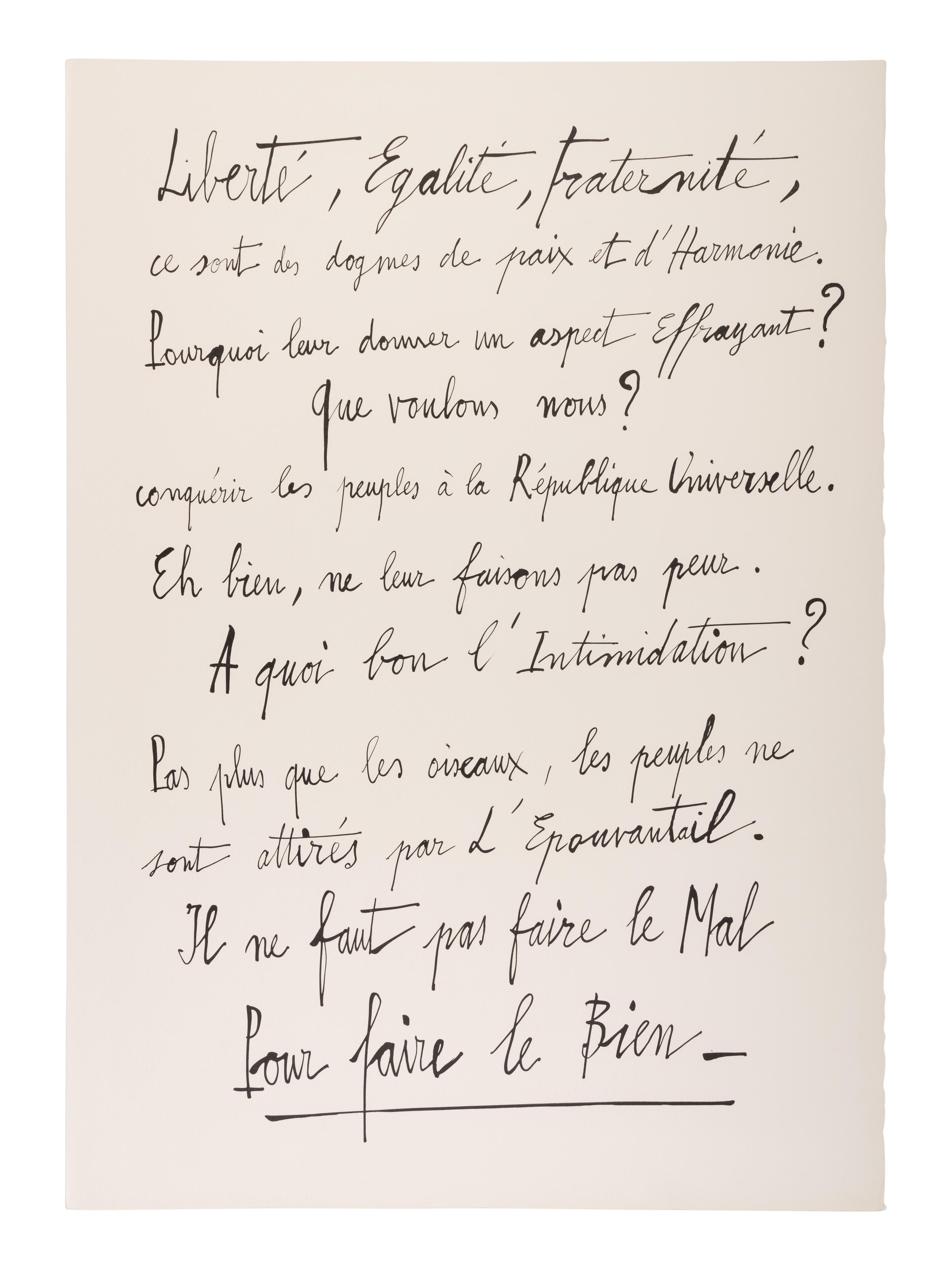 La Révolution Française 1789 (complete portfolio of ten, with text pages and portfolio case), 1977