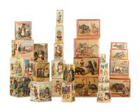 Four Children's Nesting Block Sets
