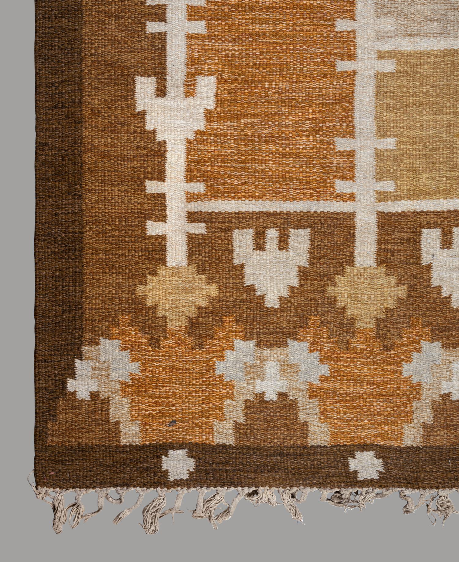 Flatweave Rug Sweden, c. 1960