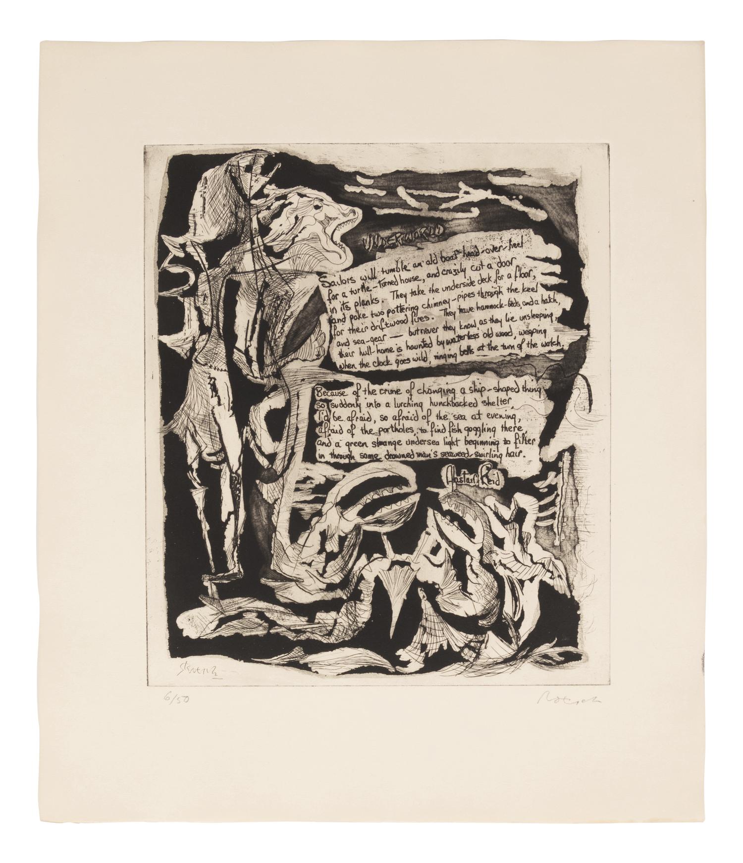 21 Etchings and Poems (complete portfolio of 21)