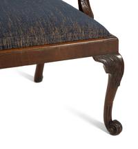 A George III Style Mahogany Settee