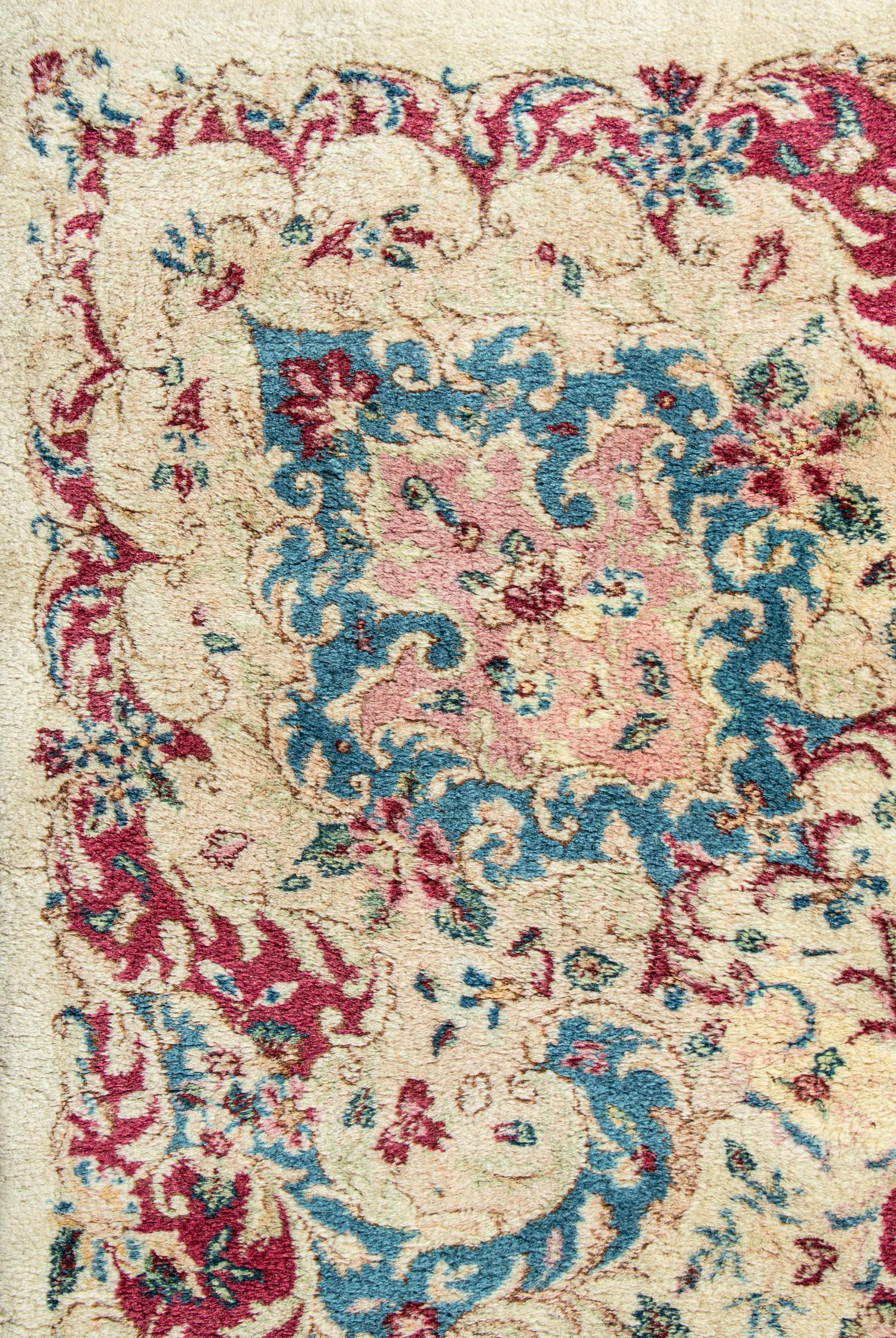 A Kirman Wool Rug