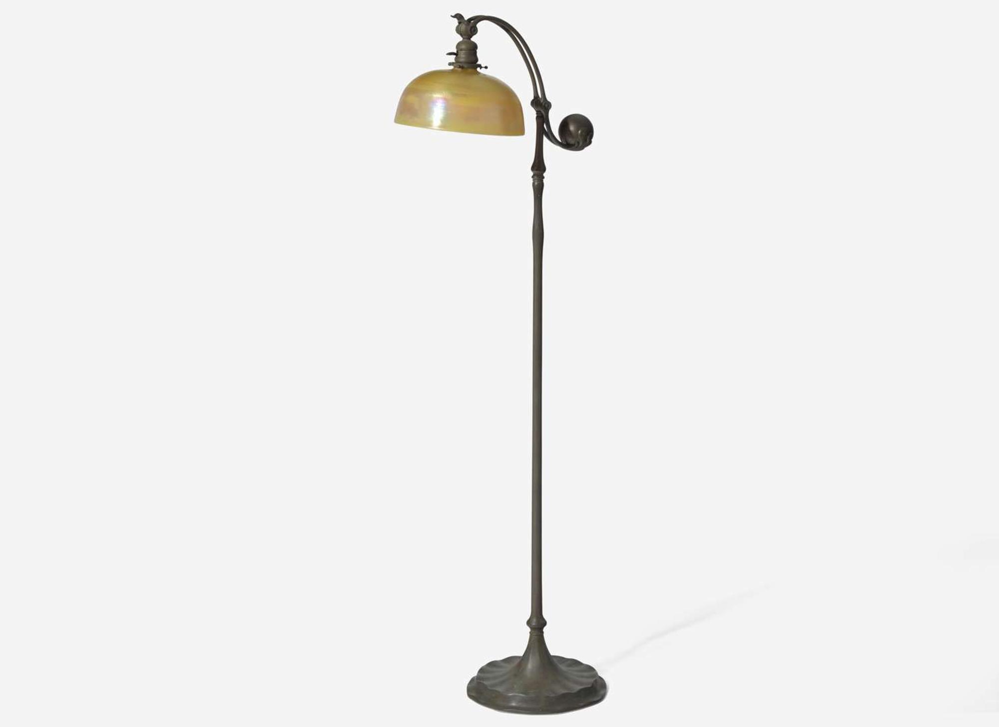 Tiffany Studios, Counter-Balance Floor Lamp