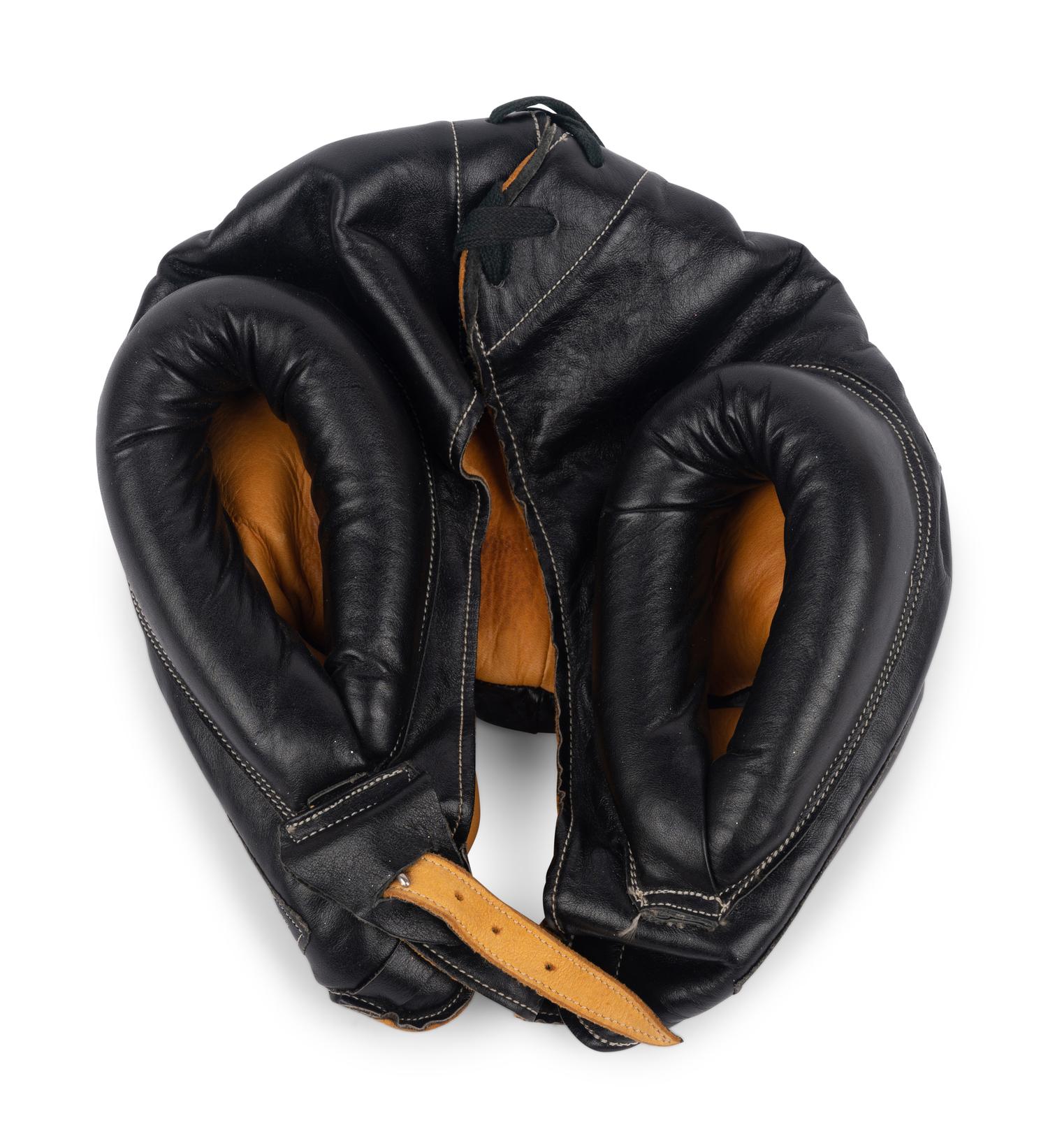 A 1970s Era Muhammad Ali Training Used / Worn Everlast Boxing Headgear