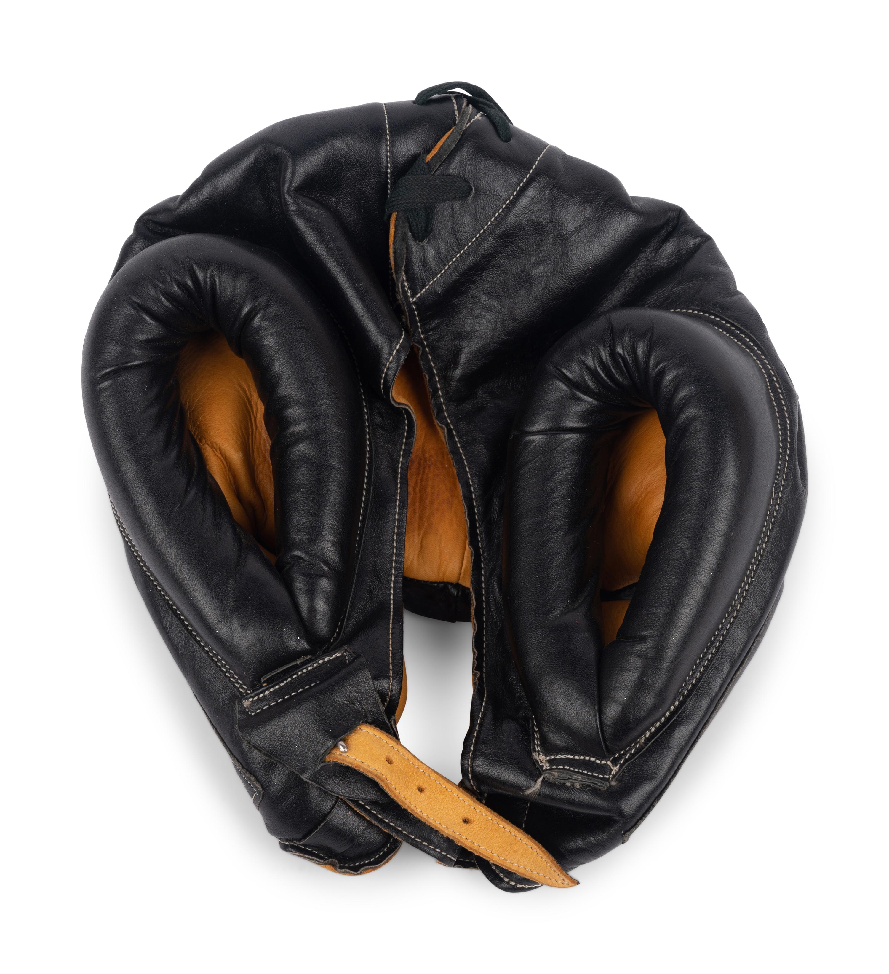 A 1970s Era Muhammad Ali Training Used / Worn Everlast Boxing Headgear