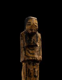 An Egyptian Wood Ushabti