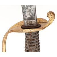 Scarce 1861 Dated & Inspected Ames U.S. Model 1850 Foot Officer's Sword