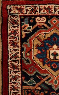 A Heriz Wool Rug