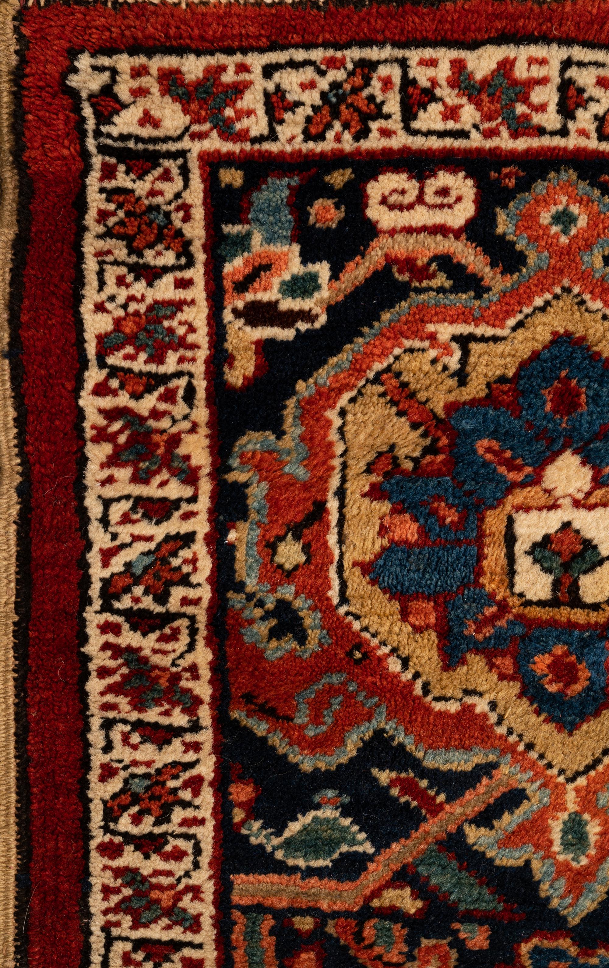 A Heriz Wool Rug