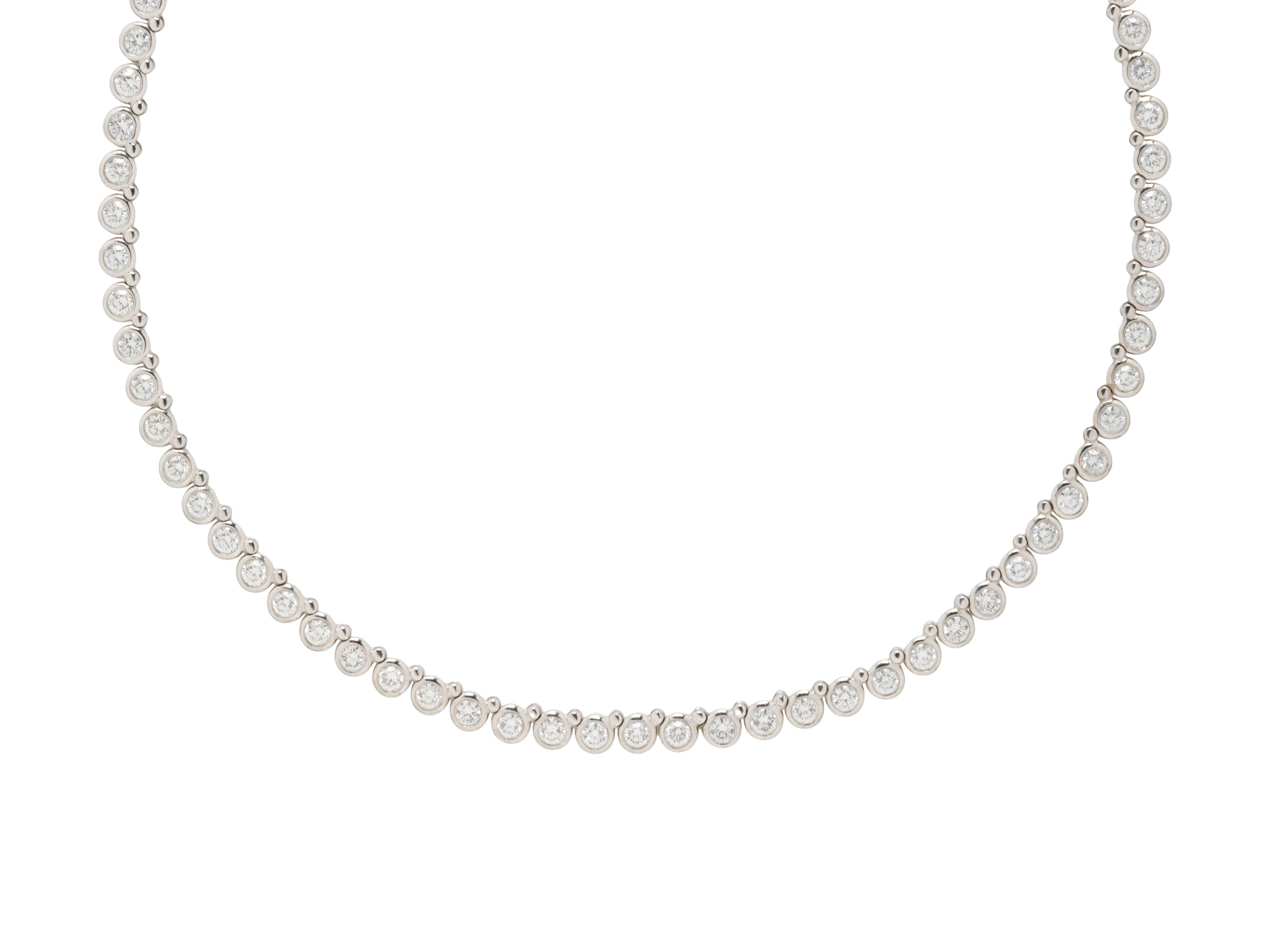 DIAMOND LINE NECKLACE