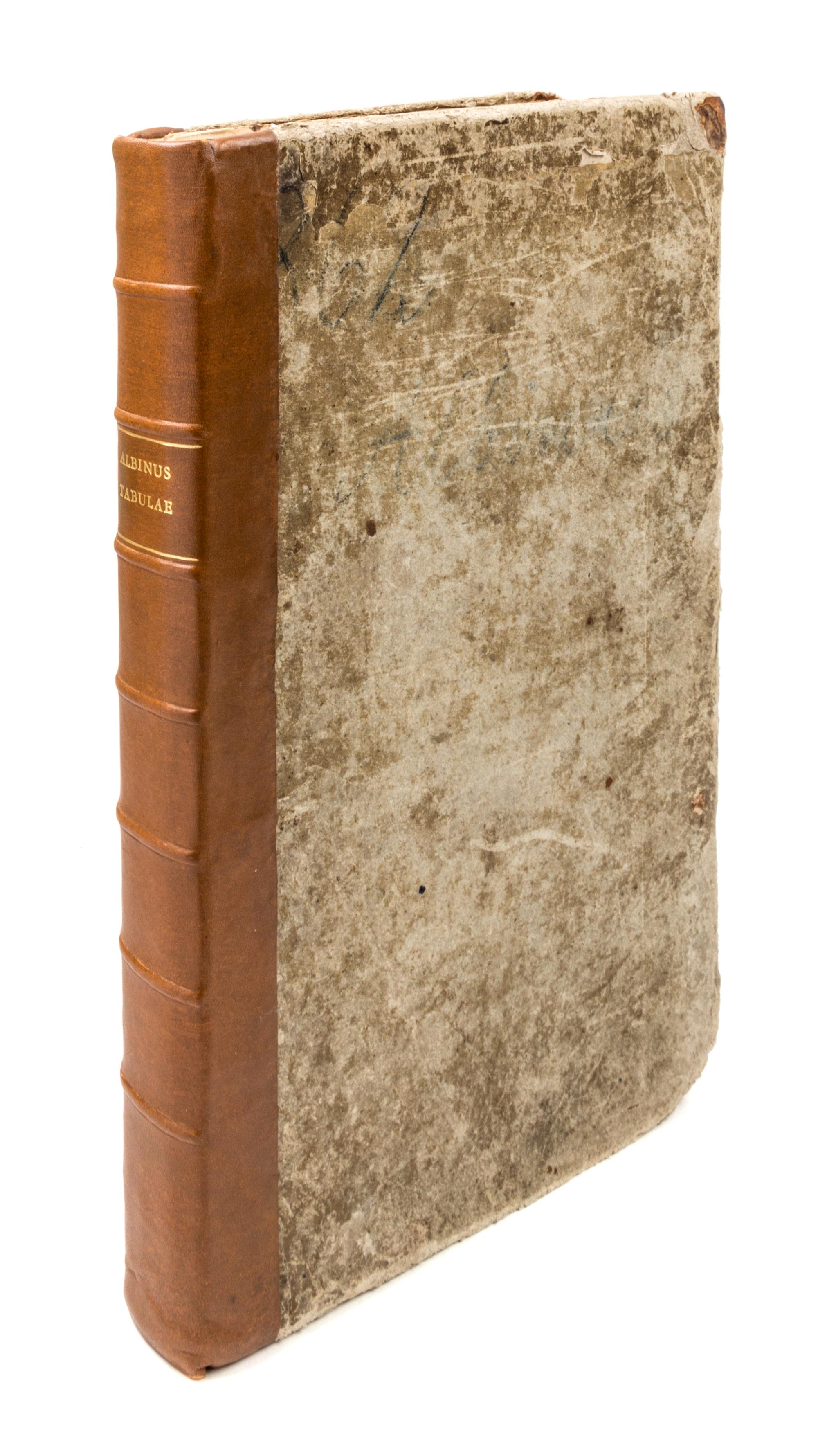 (ANATOMY) EUSTACHI, BARTOLOMEO and BERNHARD ALBINUS. Bernardi Siegfried Albini...Leiden, 1761. Second edition.