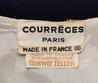 André Courrèges Belted Day Dress, 1960s