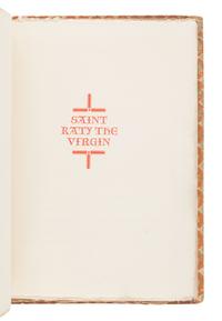 STEINBECK, John (1902-1968). Saint Katy the Virgin. Mount Vernon, New York: The Golden Eagle Press for Covici-Friede, 1936.