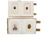 [CIVIL WAR]. An archive of items related to Captain Levi Newcomer of the 13th Iowa Infantry Regiment, which saw nearly every major battle in the western theater of the war, incl. shoulder straps and broadside.