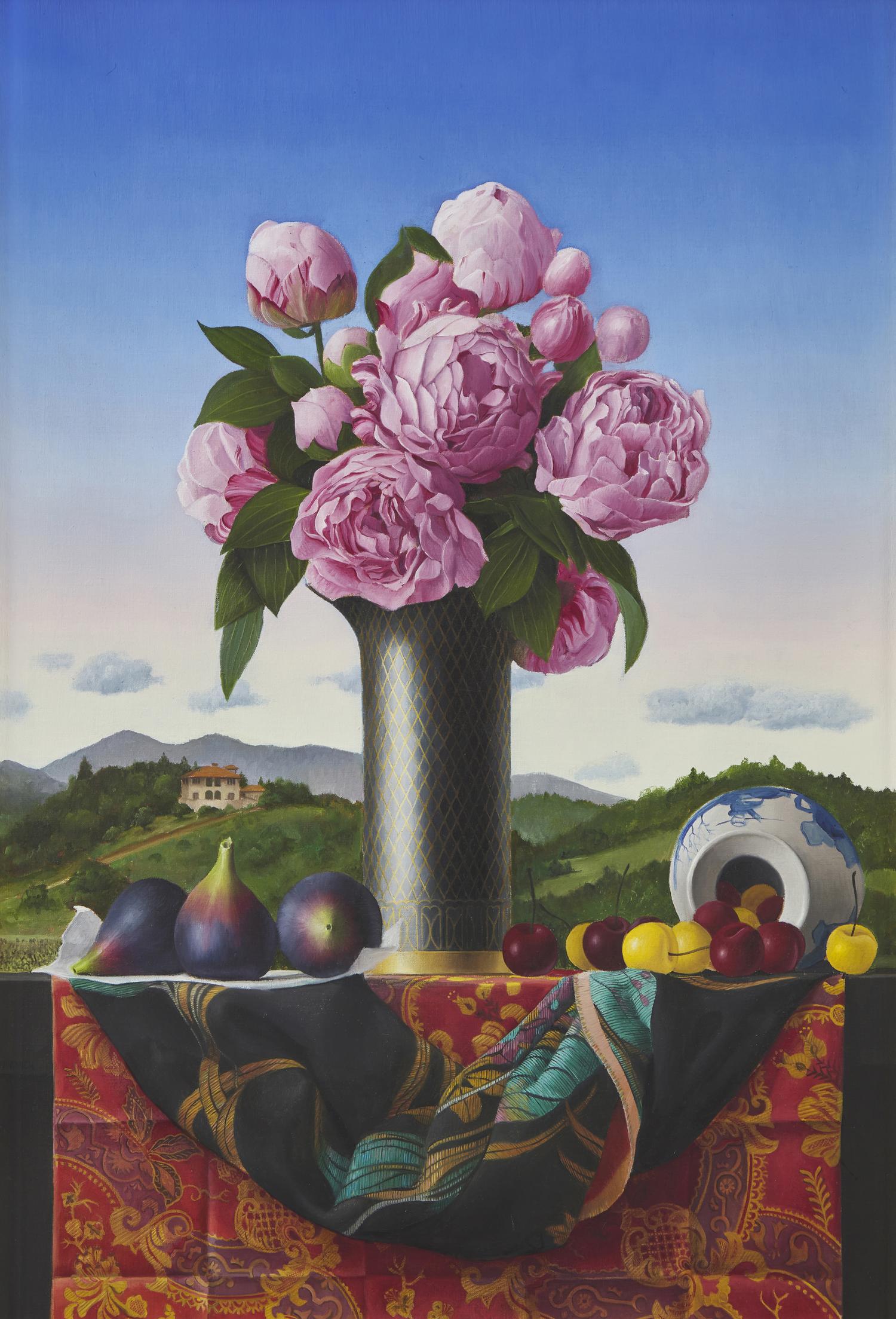 Still Life with Japanese Anemones, 2001
