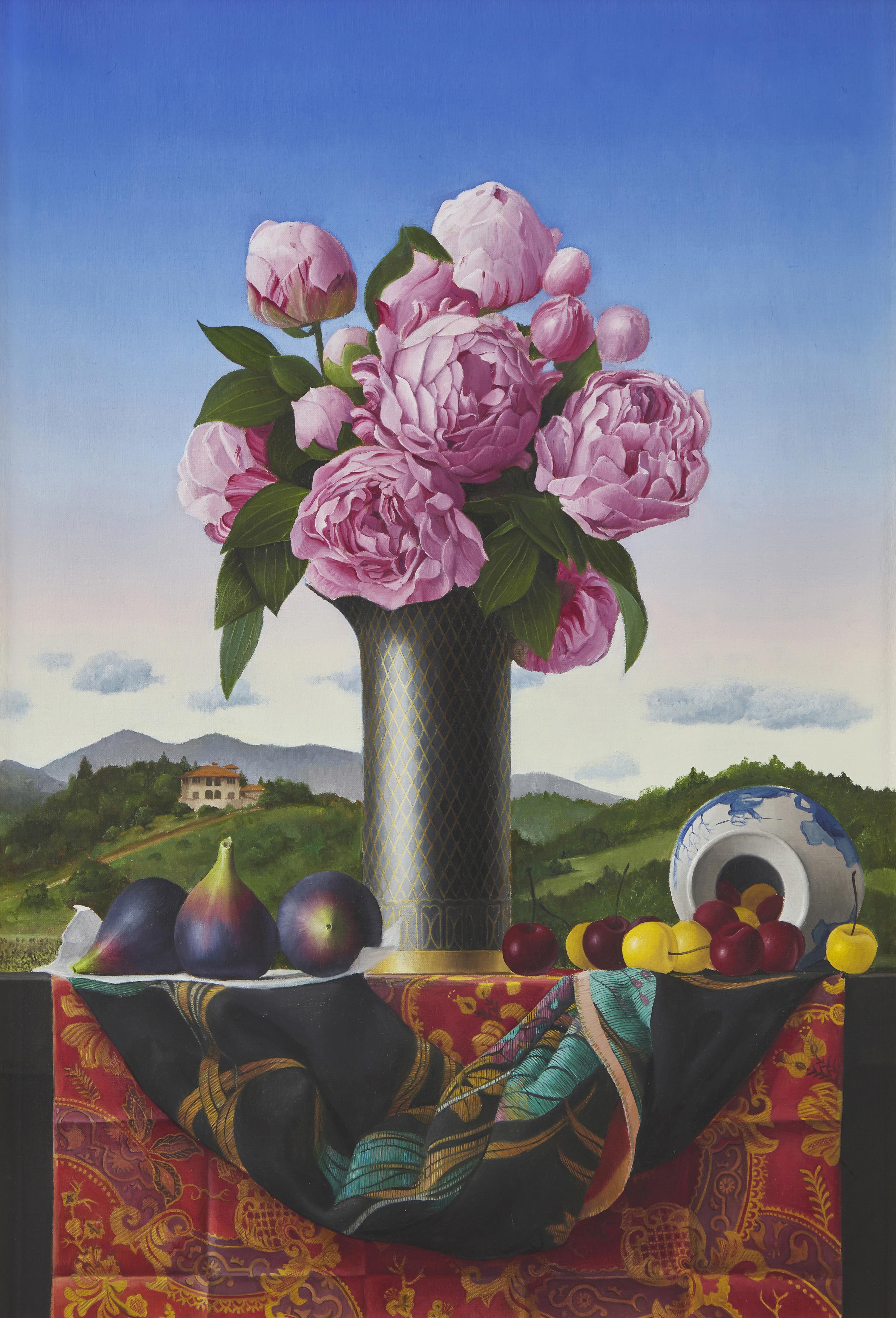 Still Life with Japanese Anemones, 2001