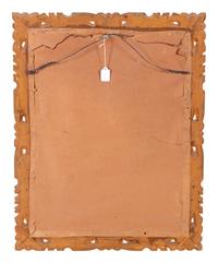 An Italian Baroque Style Giltwood Mirror