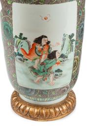 A Pair of Large Chinese Export Porcelain Vases
