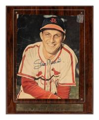 A Large Group of Stan Musial Signed Autograph Items,