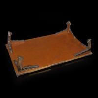 A very finely-decorated Japanese lacquer low writing table 日本漆器时绘炕桌 Meiji to Taisho period ?????