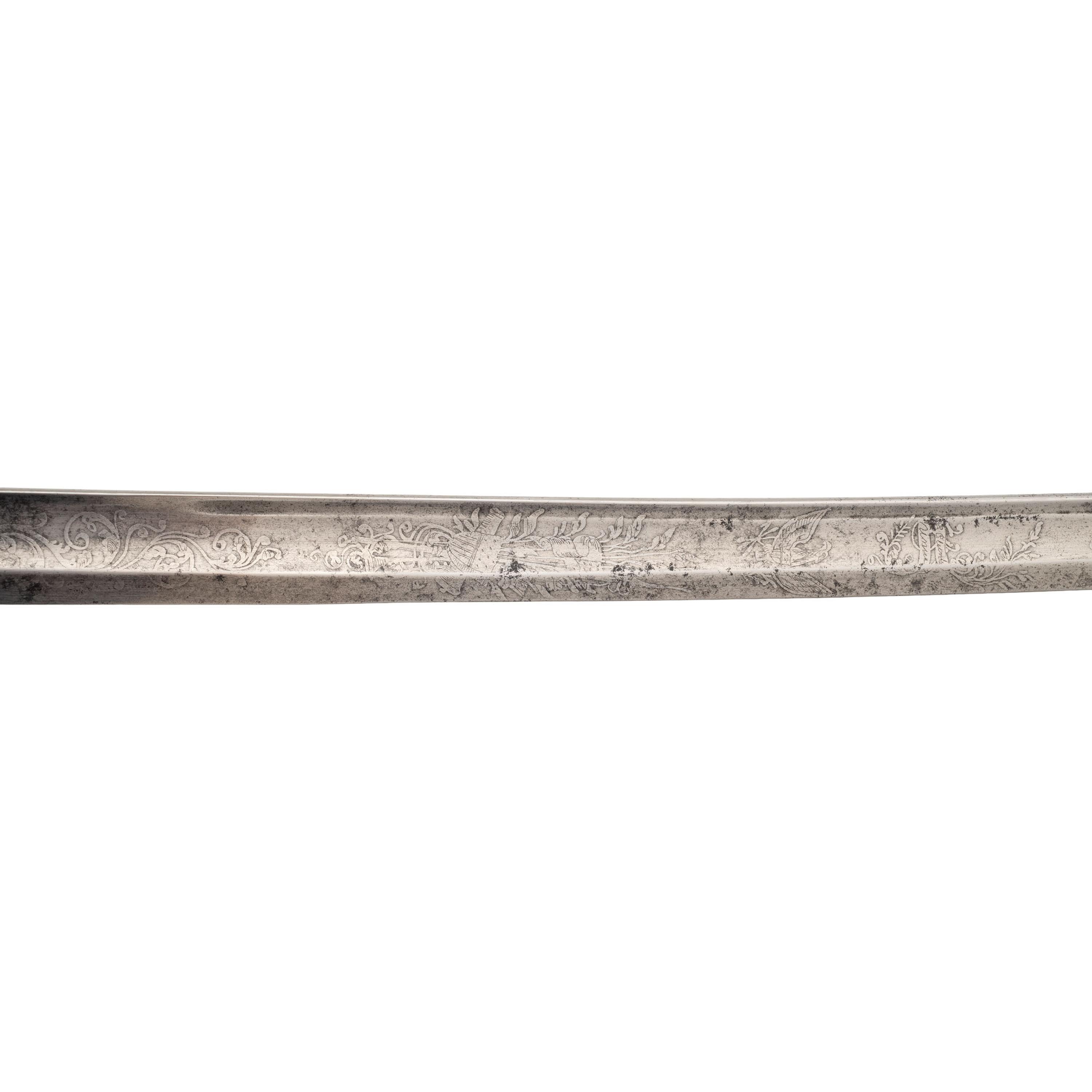 Two Ames Presentation Swords to Lt. Henry Ward (Capt.) 57th Mass Infantry WIA at Antietam, Spotsylvania & Petersburg, POW Petersburg & Post-War General