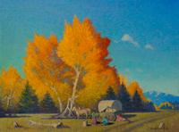 Cottonwood Trees , 1960
