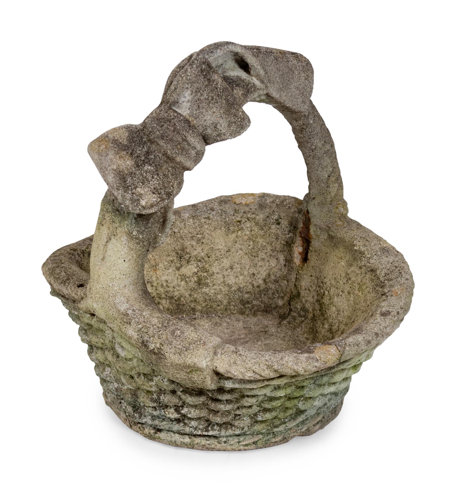 A Cast Stone Garden Ornament