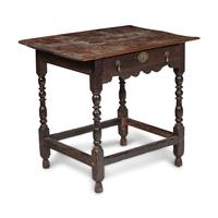 A Queen Anne Oak Side Table
