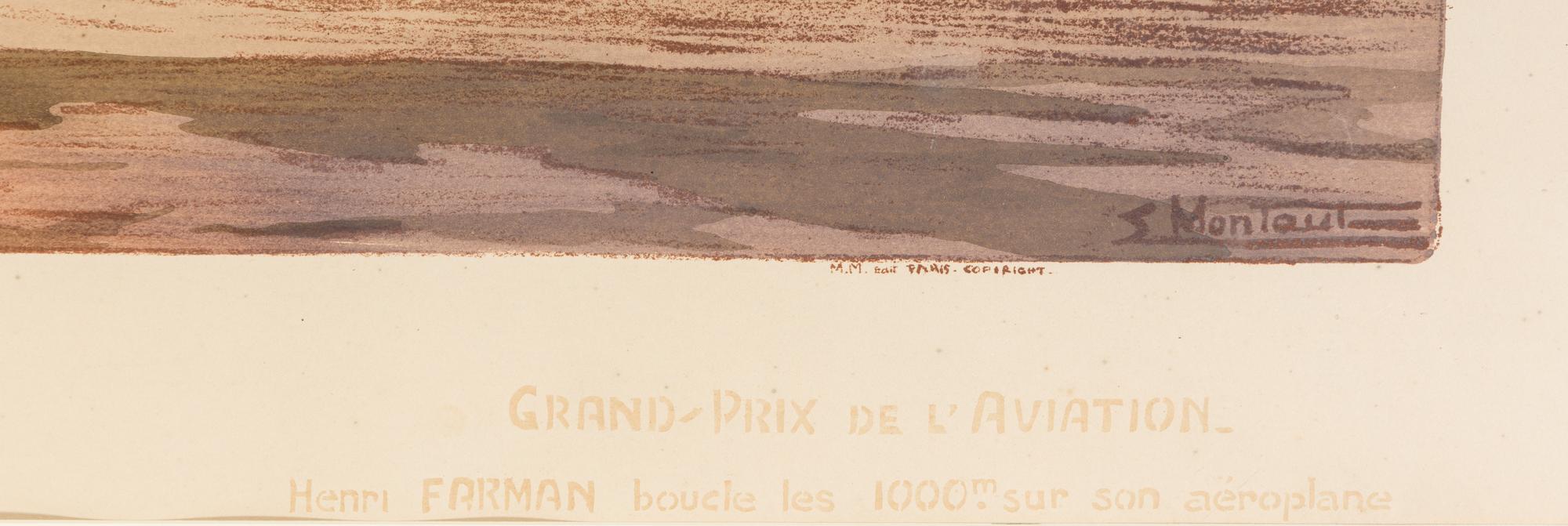 A Pair of Prints ( Un Match Moderne and Grand Prix De L'Aviation )