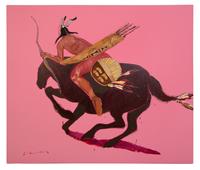 Hollywood Indian and Horse #2, 1973